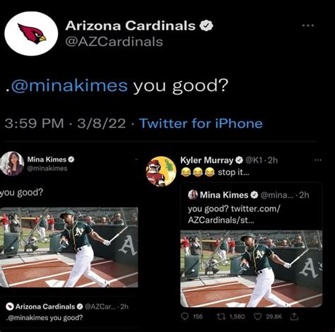 Arizona Gardinals Azcardinals Minakimes You Good Pm Twitter For