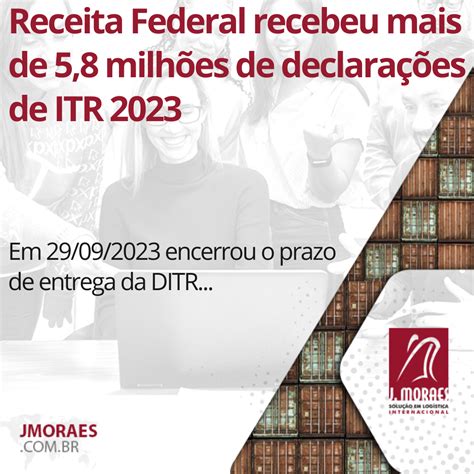 Receita Federal recebeu mais de 5 8 milhões de declarações de ITR 2023