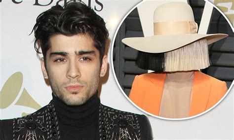 Zayn Malik Collaborating With Sia With Song Dusk Till Dawn Daily Mail