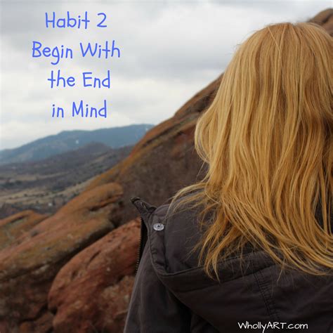 Habit 2 of Self-Confident Teens Series- Begin With The End in Mind