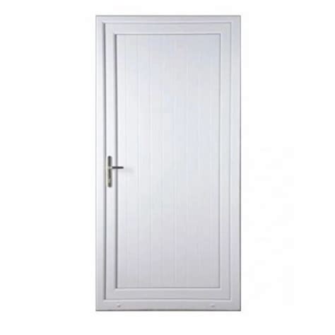 Polished White Upvc Bathroom Door Design Pattern Plain At Rs Sq