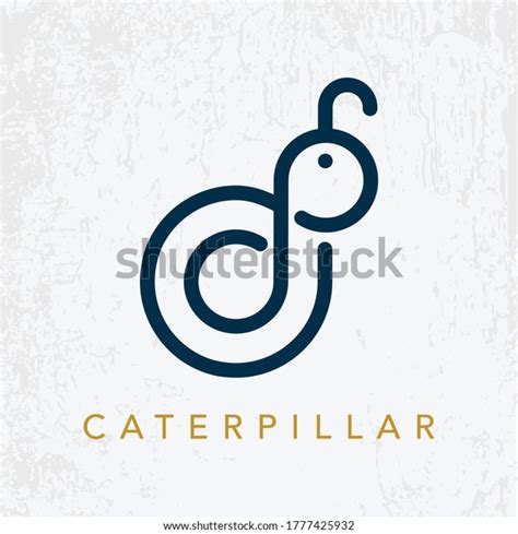 Caterpillar Logo Design Your Company Modern Stock Vector (Royalty Free ...