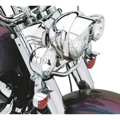 67752 77T VISIERE DE PHARE 7 CHROME HARLEY DAVIDSON