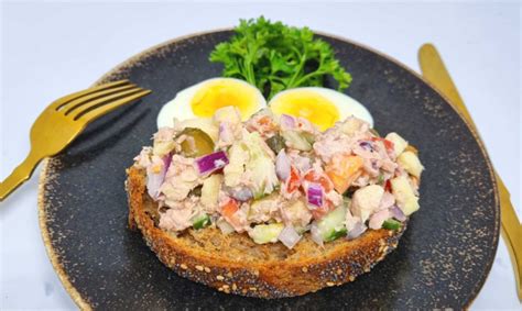 Fris Pittige Tonijnsalade Met Appel Bourgondisch Fit