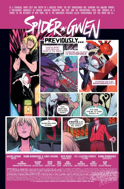 Exclusive Preview Spider Gwen 14 Comic Vine