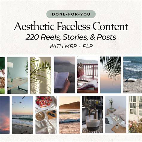 Faceless Aesthetic Videos Posts Stories Mrr Faceless Instagram