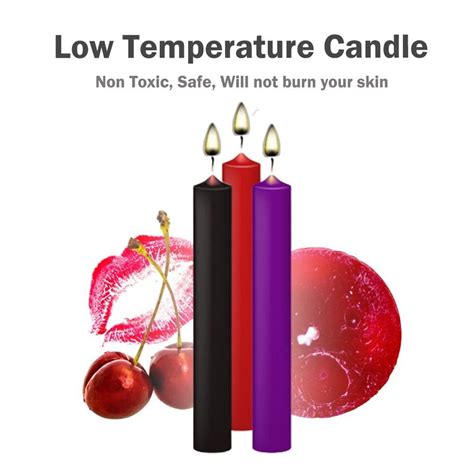 Low Temperature Candles Low Heat Candles Romantic Wax Play Candles For