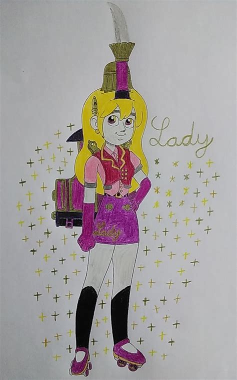 Lady (TtTE) Humanized (Colored Art) by 99f5 on DeviantArt