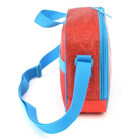 Mochila Escolar Rodinha Infantil Lancheira Hot Wheels Lika Bijuterias