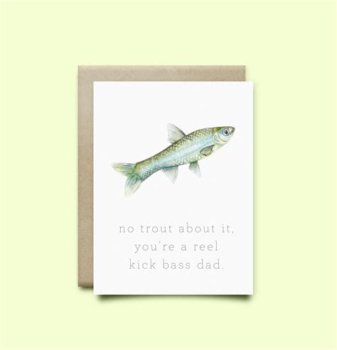 Fishing Father S Day Card Printable Cards