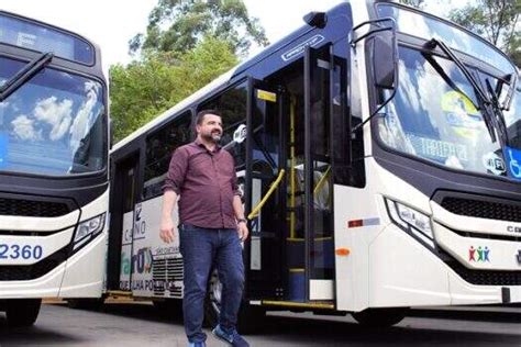 Professor Pio Mielo Nova frota de ônibus é mais um p ABC do ABC