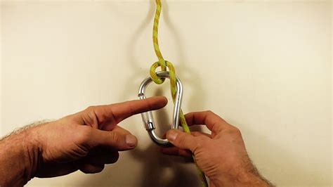 Easy Way To Remember How To Tie The Munter Hitch Youtube