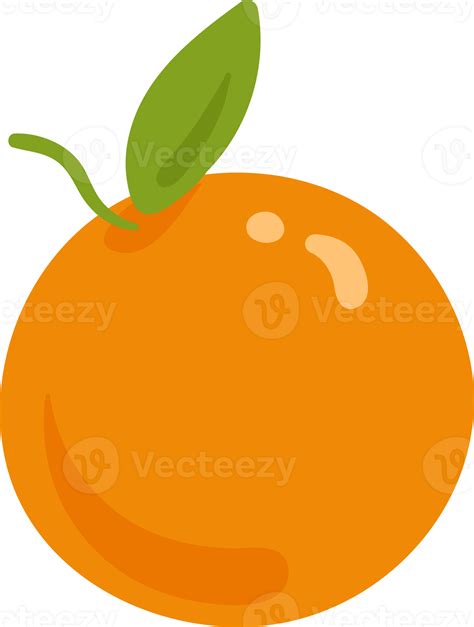 Dibujos Animados De Ilustraci N De Fruta Naranja Png