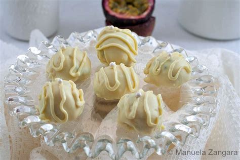 White Chocolate Passion Fruit Truffles Recipe How Sweet Eats