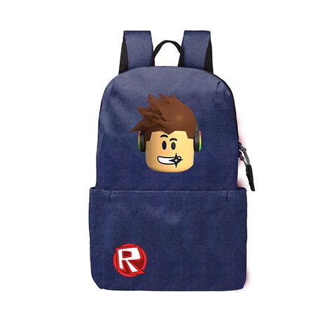 ROBLOX рюкзак для девочек мальчиков подростков детская школьная сумка ...