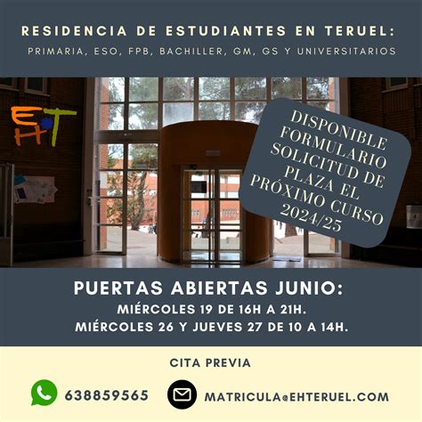 Conoce Nuestra Residencia Escuela Hogar De Teruel