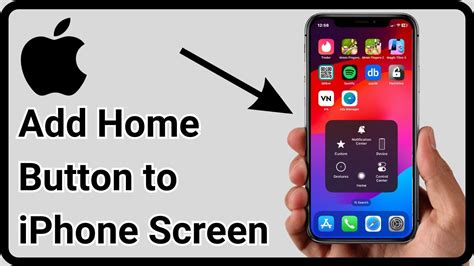 How To Add Home Button To IPhone Screen YouTube