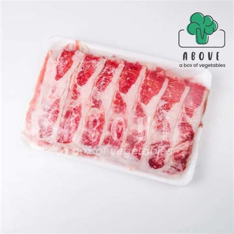 Jual Daging Sapi Slice Beef Yoshinoya Us Shortplate Beef Slice Gr