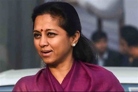 Nationalist Congress Party Ncp Ncp Leader Supriya Sule Addresses