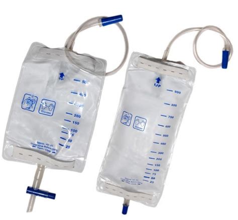 800ml Urine Collection Leg Bag With Bottom Outlet China Urine Bag And