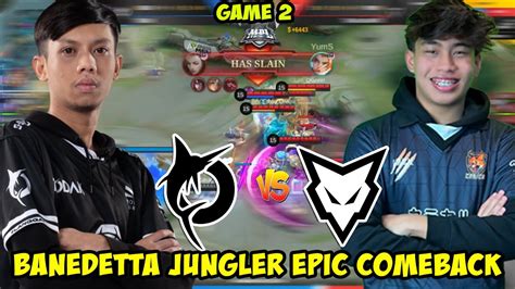 EPIC COMEBACK BANEDETTA JUNGLER OVER POWER TODAK VS TEAM LUNATIX