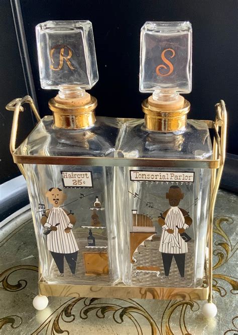 Fabulous Five Piece MCM Gay Fad Barbershop Quartet Decanter Etsy