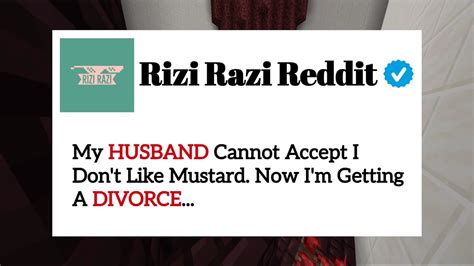 My Husband Cannot Accept I Don T Like Mustard Now I M Getting A