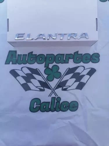 Emblema Letras Tapa Cajuela Elantra 2013 2016 Original Usado Envío gratis