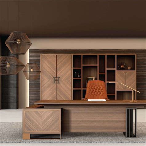 Light Luxury Office Desk - interiors818