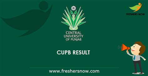 CUPB Result 2023 (Out) | End Semester Exam Results @ cup.edu.in