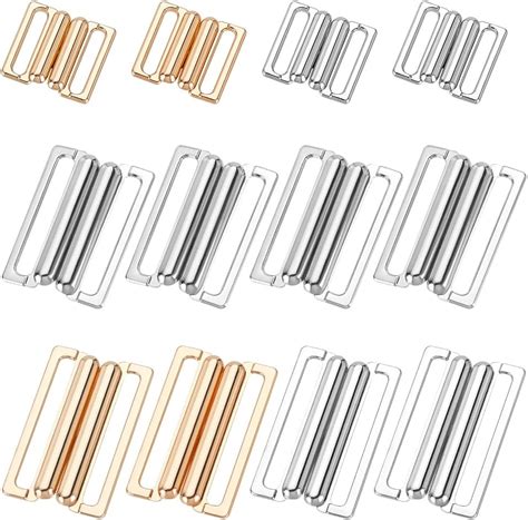 Amazon Ahandmaker Pcs Front Closing Bikini Clasp Clickers Closure Sizes Bra Hooks