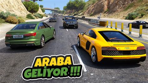 Audi Ailesi Arabalar Ters Eritte Gidiyor Gta Youtube