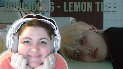 My First Time Reacting To Ateez By Hongjoong Lemon Tree