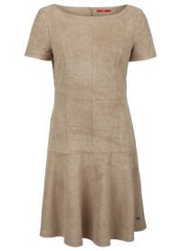 Платье из искусственной замши