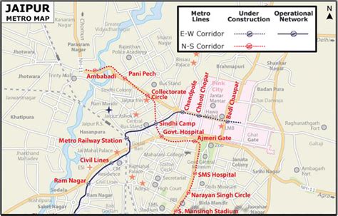 Jaipur Metro Map