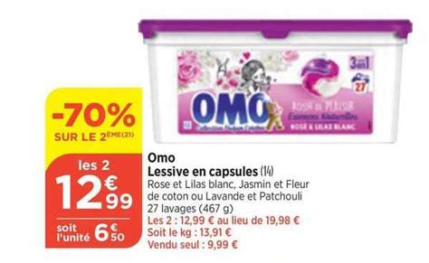 Promo Omo Lessive En Capsules chez Maximarché iCatalogue fr