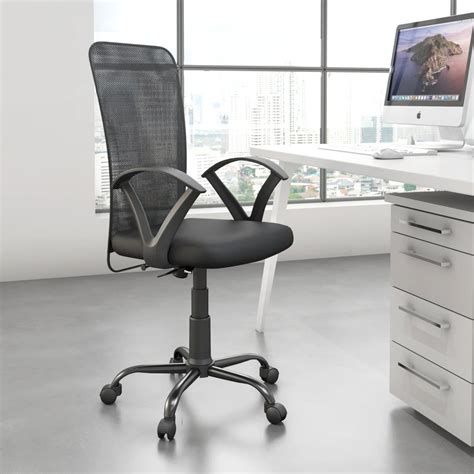 Mesh Nilkamal Hanoi Mid Back Office Chair Adjustable Arm At Rs 4650 In