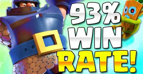 Win Rate New Best Mega Knight Bait Deck In Clash Royale By