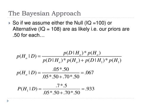 PPT - Simple examples of the Bayesian approach PowerPoint Presentation ...