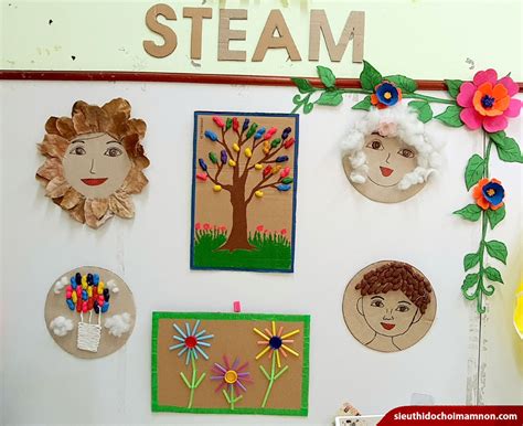 Hướng dẫn cách trang trí góc steam mầm non đẹp sáng tạo