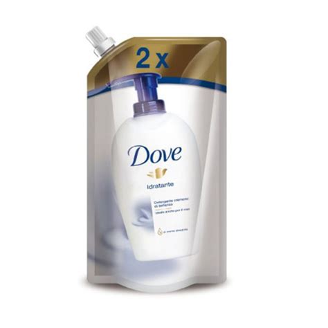 Dove Sapone Liquido Detergente Cremoso Idratante Mani E Viso Ricarica