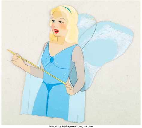 Pinocchio Blue Fairy Production Cel (Walt Disney, 1940).... | Lot ...