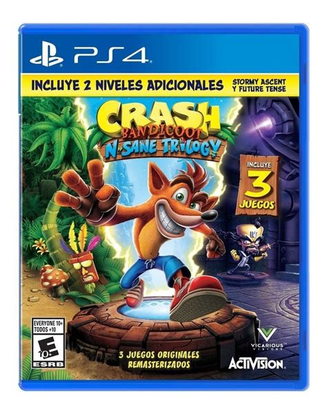 Crash Bandicoot Trilogia Ps Juego Original Fisico Mercado Libre