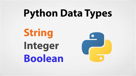 Most Common Data Types In Python Python For Beginners Youtube