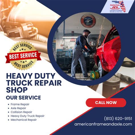 Heavy Duty Truck Repair Shop In Tampa Florida