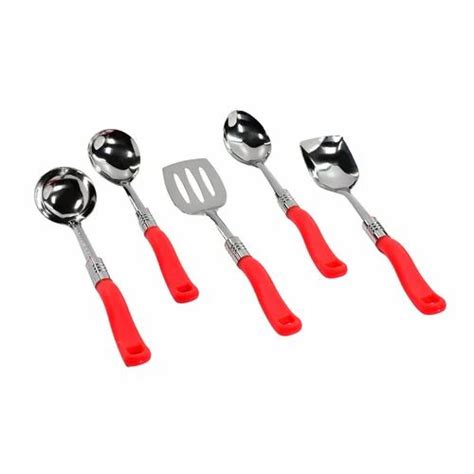 Stainless Steel Serving Spoon Set Pcs Ss Serving Spoon