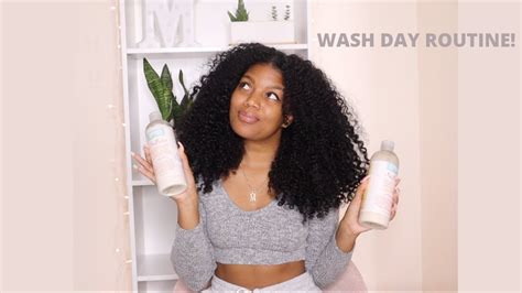 Wash Day Routine Start To Finish Natural Hair Youtube