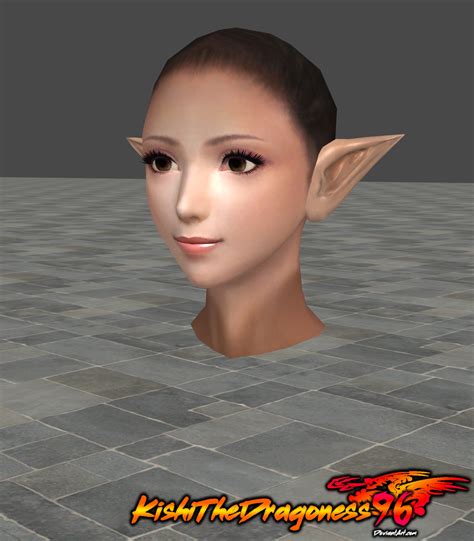 Oichi Head Base- Pointy ears by KishiTheDragoness95 on DeviantArt