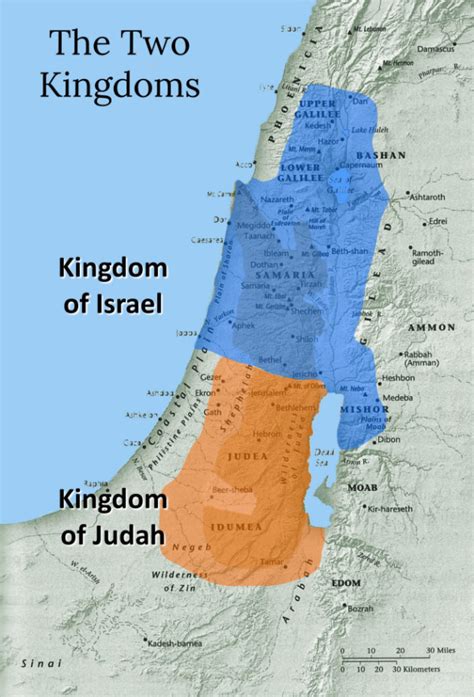 Kingdom Of Israel Or Judah Immanuel Tours