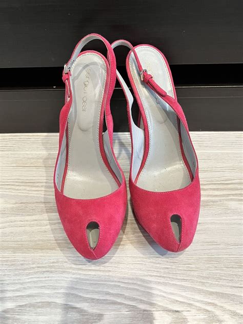 Sergio Rossi Red Shoes Flash Sales Cpshouston Net